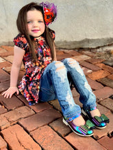 Load image into Gallery viewer, [Rainbow Peacock] Bow Shoes
