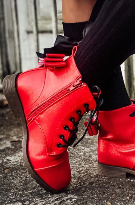 [Red Shimmer] Boots