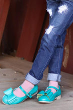 Load image into Gallery viewer, [Turquoise] Bow Shoes

