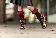 Load image into Gallery viewer, [Floral Black Matte] Boots
