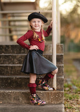 Load image into Gallery viewer, [Floral Black Matte] Boots
