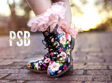 Load image into Gallery viewer, [Floral Black Matte] Boots

