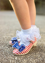 Load image into Gallery viewer, [Stars + Stripes] Bow Shoes
