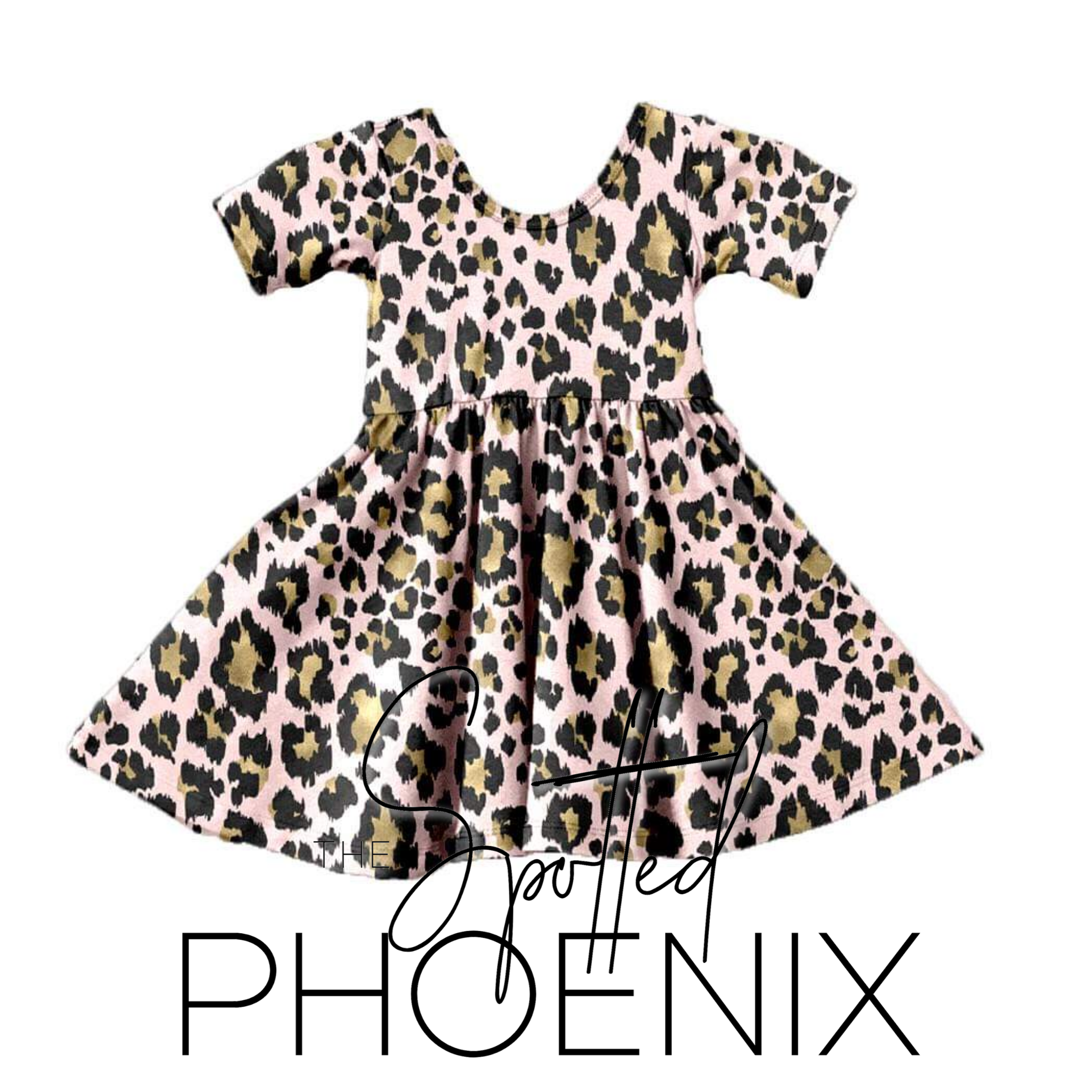 [The Pink Leopard] Dress