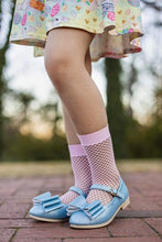 Load image into Gallery viewer, [Light Blue Shimmer] Bow Shoes
