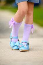 Load image into Gallery viewer, [Light Blue Shimmer] Bow Shoes
