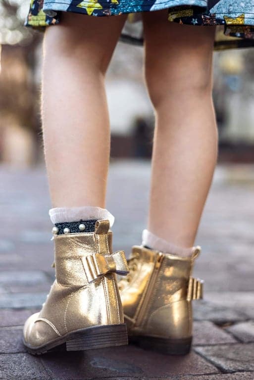 [Metallic Gold] Boots