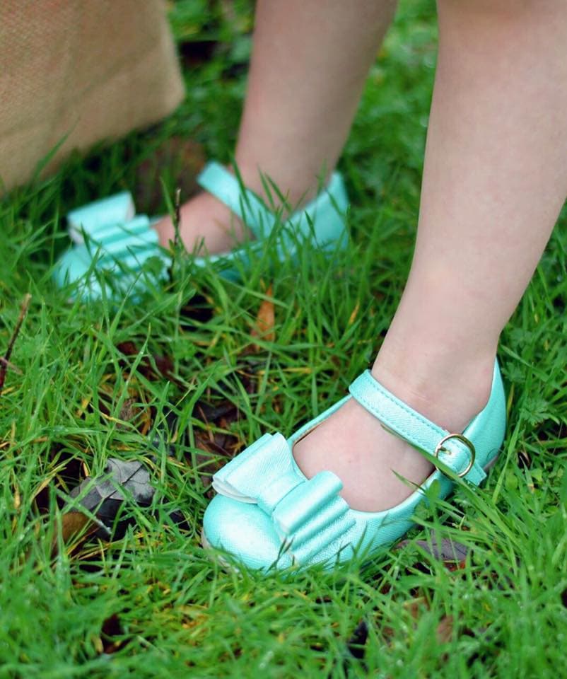 [Mint] Bow Shoes