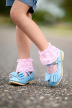 Load image into Gallery viewer, [Light Blue Shimmer] Bow Shoes
