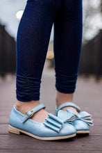 Load image into Gallery viewer, [Light Blue Shimmer] Bow Shoes
