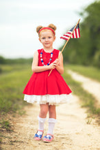 Load image into Gallery viewer, [Red] LOVED Twirl Dress
