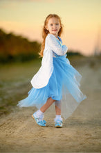 Load image into Gallery viewer, [Light Blue Shimmer] Bow Shoes
