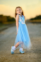 Load image into Gallery viewer, [Light Blue Shimmer] Bow Shoes
