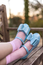 Load image into Gallery viewer, [Light Blue Shimmer] Bow Shoes
