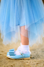 Load image into Gallery viewer, [Light Blue Shimmer] Bow Shoes
