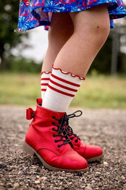 [Red Shimmer] Boots