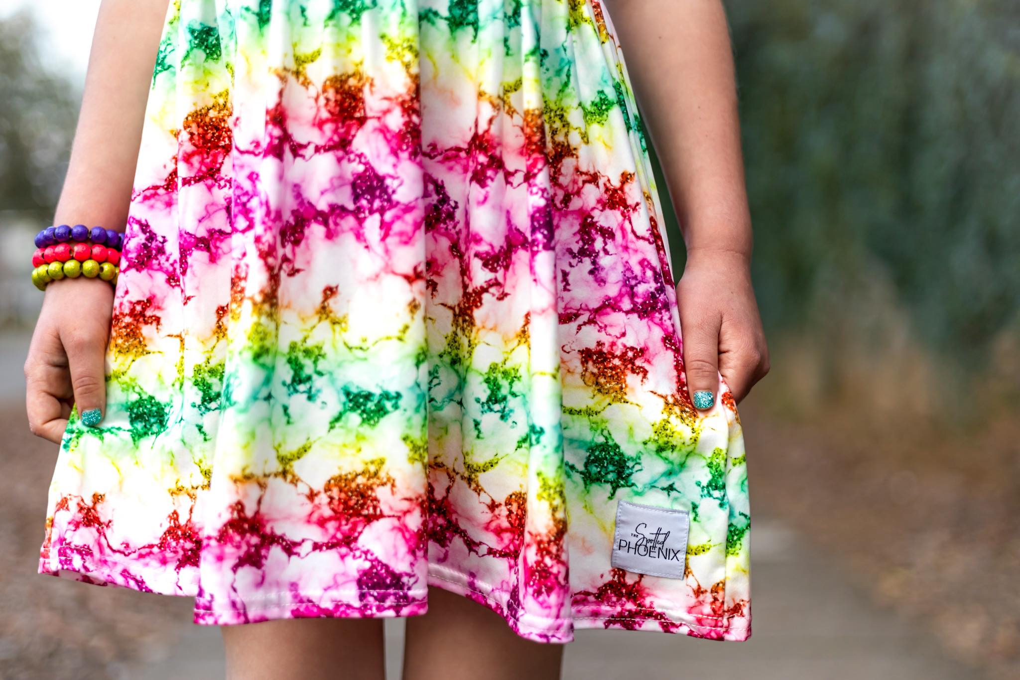 [Rainbow Glitz] Dress
