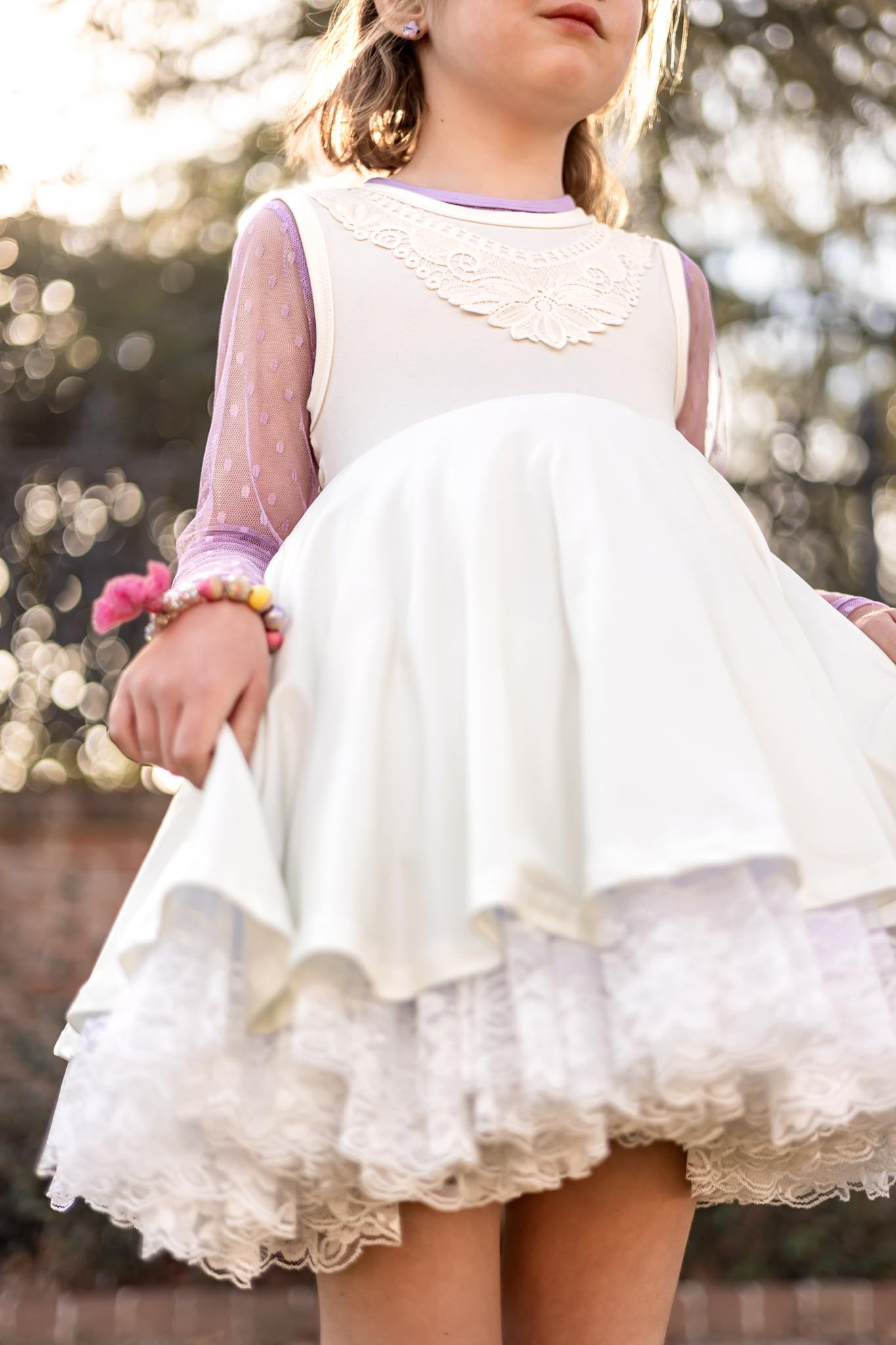 [Ivory] LOVED Twirl Dress