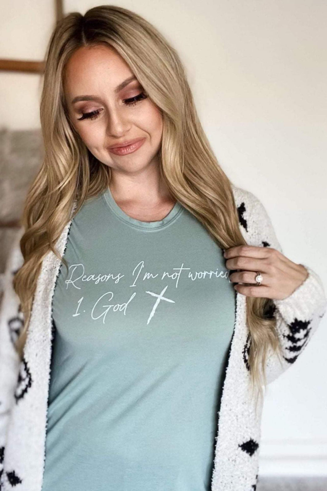 [God Not Worried] Tee