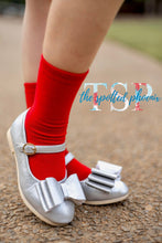 Load image into Gallery viewer, [Silver Shimmer 2.0] Bow Shoes
