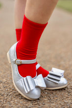 Load image into Gallery viewer, [Silver Shimmer 2.0] Bow Shoes
