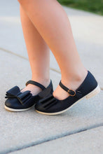 Load image into Gallery viewer, [Black Shimmer 2.0] Bow Shoes
