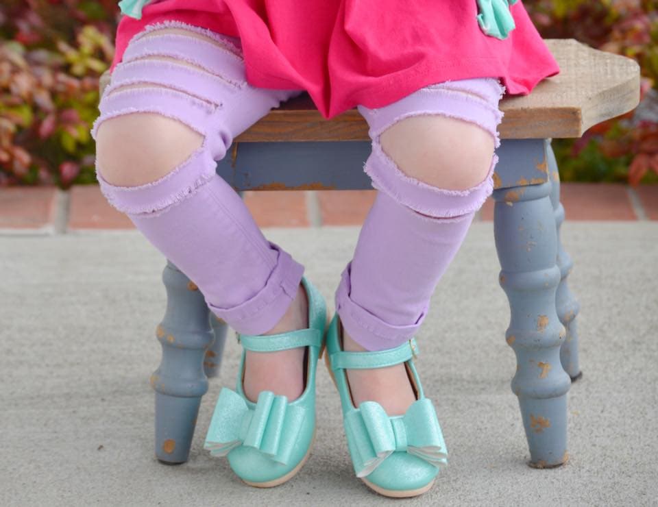 [Mint] Bow Shoes