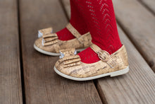 Load image into Gallery viewer, [Matte Cork] Bow Shoes
