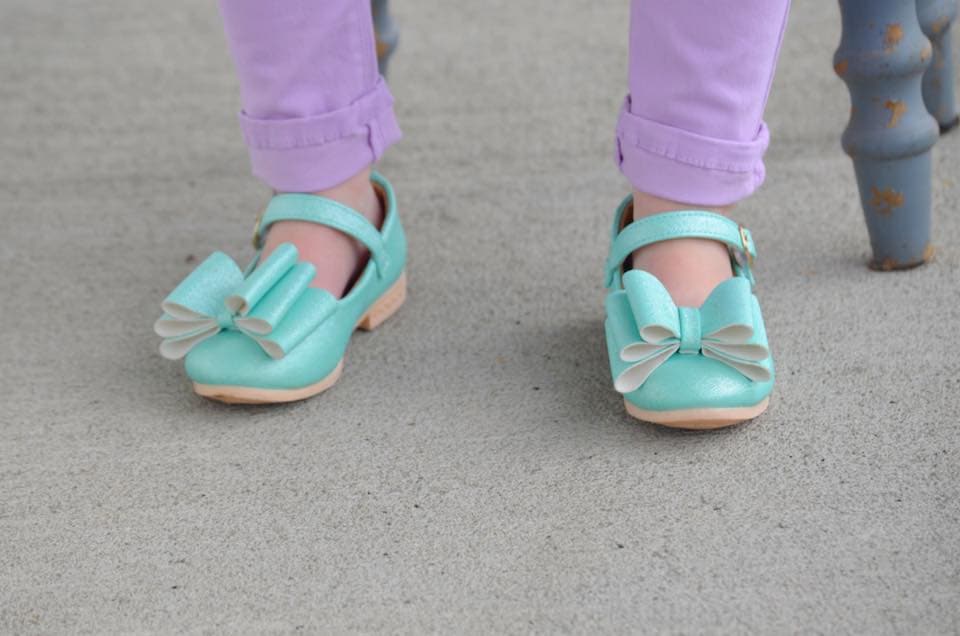 [Mint] Bow Shoes