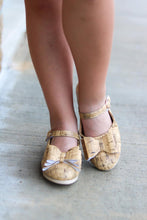 Load image into Gallery viewer, [Matte Cork] Bow Shoes
