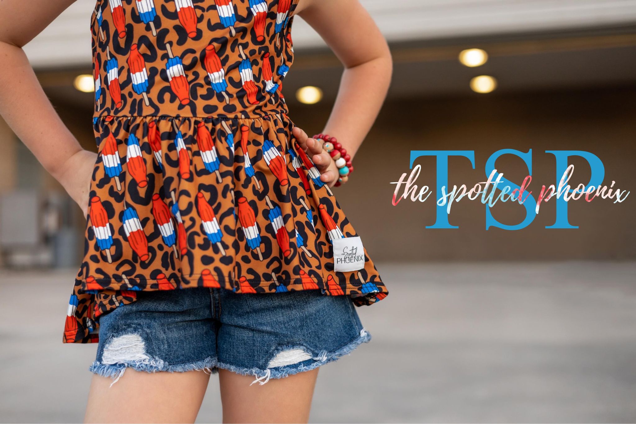 [The Spotted Bomb Pop] Peplum