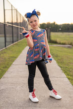 Load image into Gallery viewer, [American Kiss] Peplum w/ Faux Glitter
