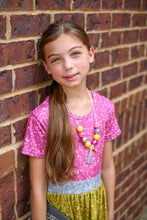 Load image into Gallery viewer, [No. 2 Glitz] Dress w/ Faux Glitter
