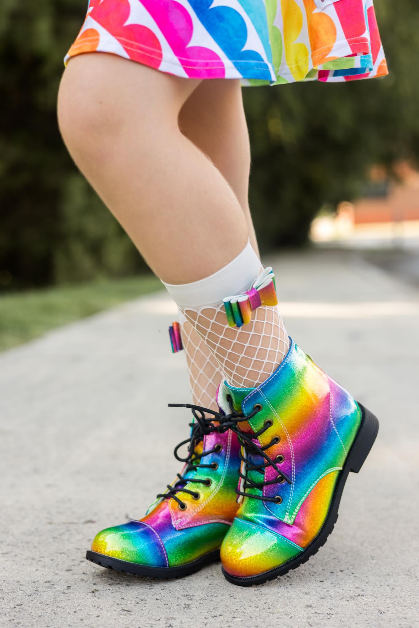 [Rainbow] Boots