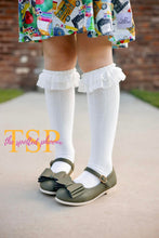 Load image into Gallery viewer, [Olive] Bow Shoes
