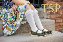 Load image into Gallery viewer, [Olive] Bow Shoes
