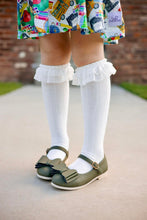 Load image into Gallery viewer, [Olive] Bow Shoes
