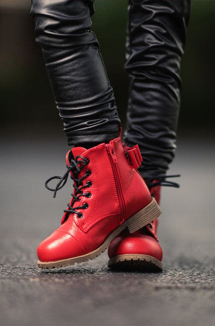 [Red Shimmer] Boots