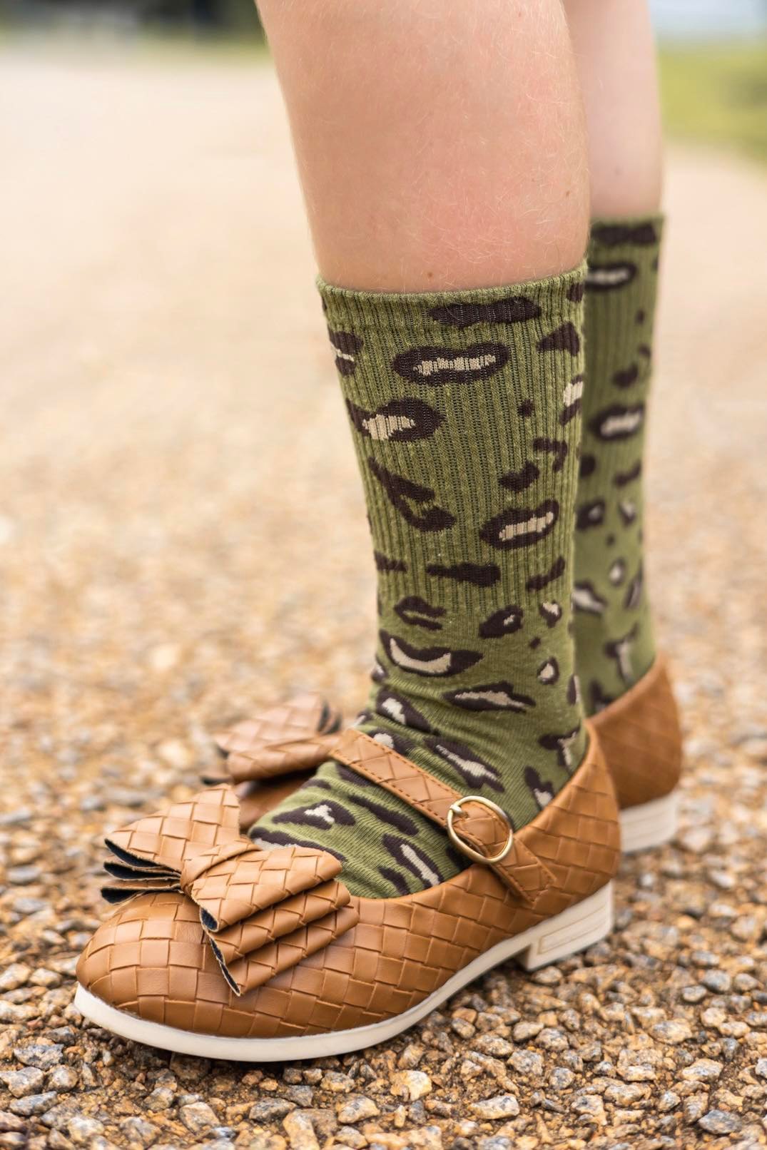 [Camel Basket Weave] Bow Shoes