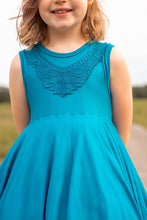 Load image into Gallery viewer, [Peacock] LOVED Twirl Dress Toddler
