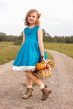 Load image into Gallery viewer, [Peacock] LOVED Twirl Dress Toddler
