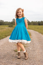 Load image into Gallery viewer, [Peacock] LOVED Twirl Dress Toddler
