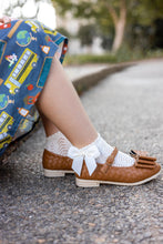 Load image into Gallery viewer, [Camel Basket Weave] Bow Shoes
