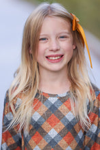 Load image into Gallery viewer, [Harvest Plaid] Dress w/ Faux Texture
