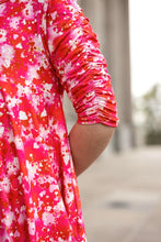 Load image into Gallery viewer, [Pink Confetti] Twirl Dress w/ Lace
