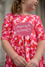 Load image into Gallery viewer, [Pink Confetti] Twirl Dress w/ Lace
