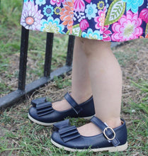 Load image into Gallery viewer, [Navy] Bow Shoes
