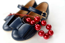 Load image into Gallery viewer, [Navy] Bow Shoes
