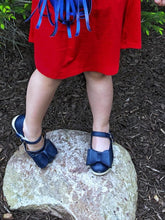 Load image into Gallery viewer, [Navy] Bow Shoes
