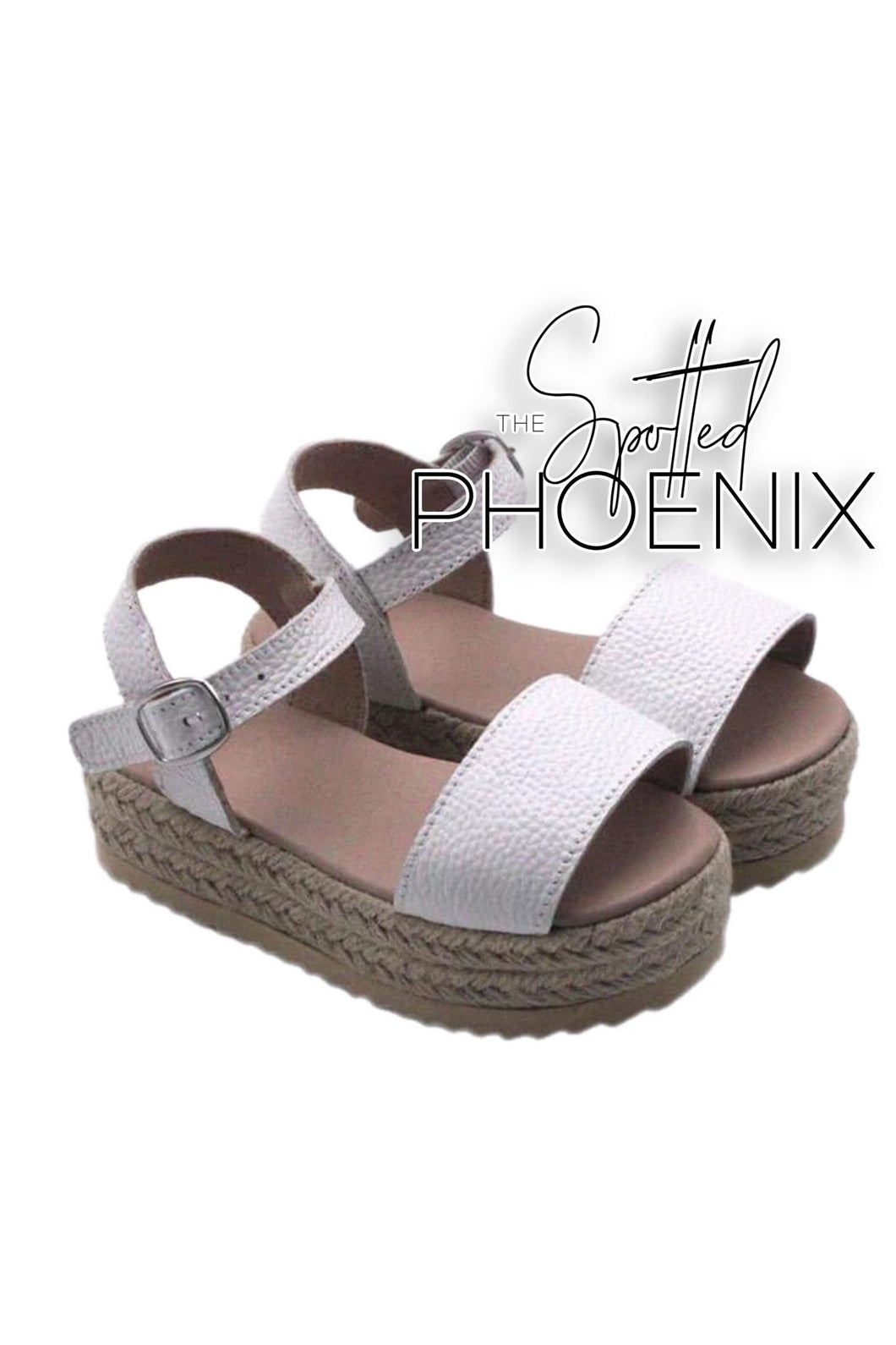 [White] Espadrille Sandals